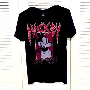 Gothic Mickey Mouse Graphic T-Shirt